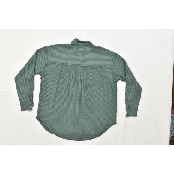 Aerie AEO Ribbed Button Down Top Henley Shirt Regular Size XXS - Picture 3 of 8